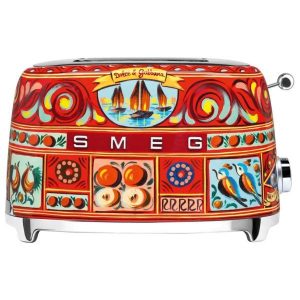 Smeg Dolce & Gabbana 2 Slice Toaster TSF01DGEU